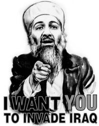 Osama wants you to invade Iraq