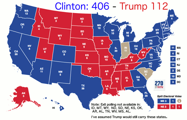 2016 young voter map